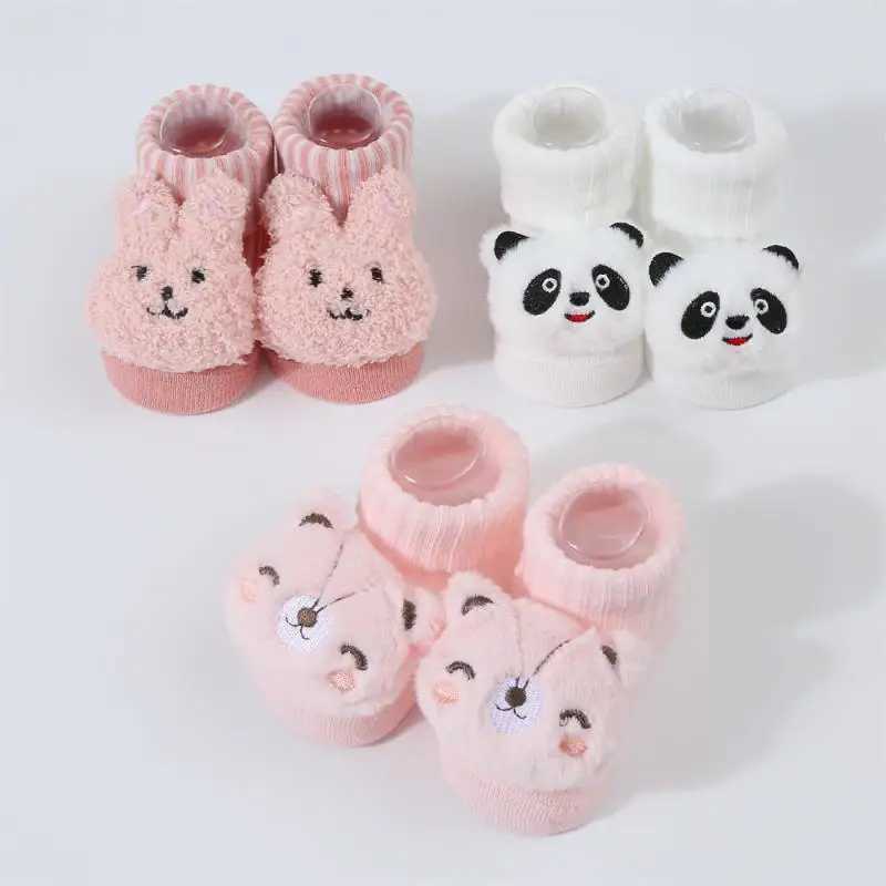 Spring baby socks high quality suitable for comfortable fit in spring super soft and cute cartoon design baby walker socks comfortable snotW240715