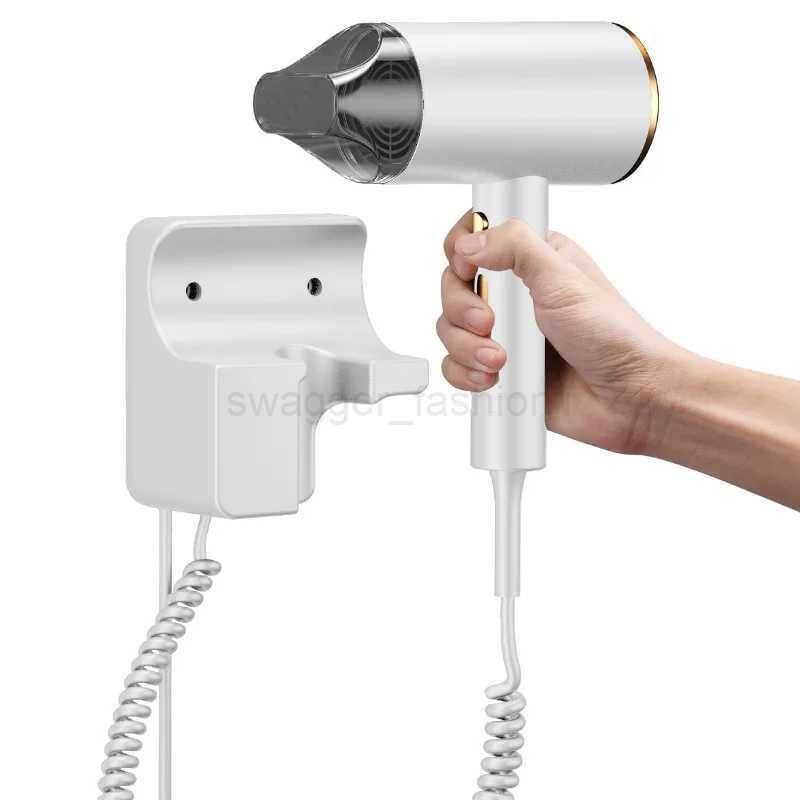 220V Hotel Hair Dryer Wall Mounted High Power Non Punching Blue Light Hair Protection Hair Dryer Automatic Power Off 2024B240715