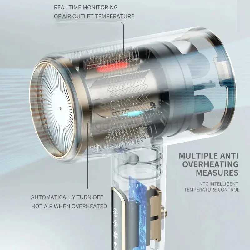 High-speed Constant Temperature Hair Dryer Home Use Negative Ion Blow Dryer Salon-quality Low Noise Gift Box Included b240715