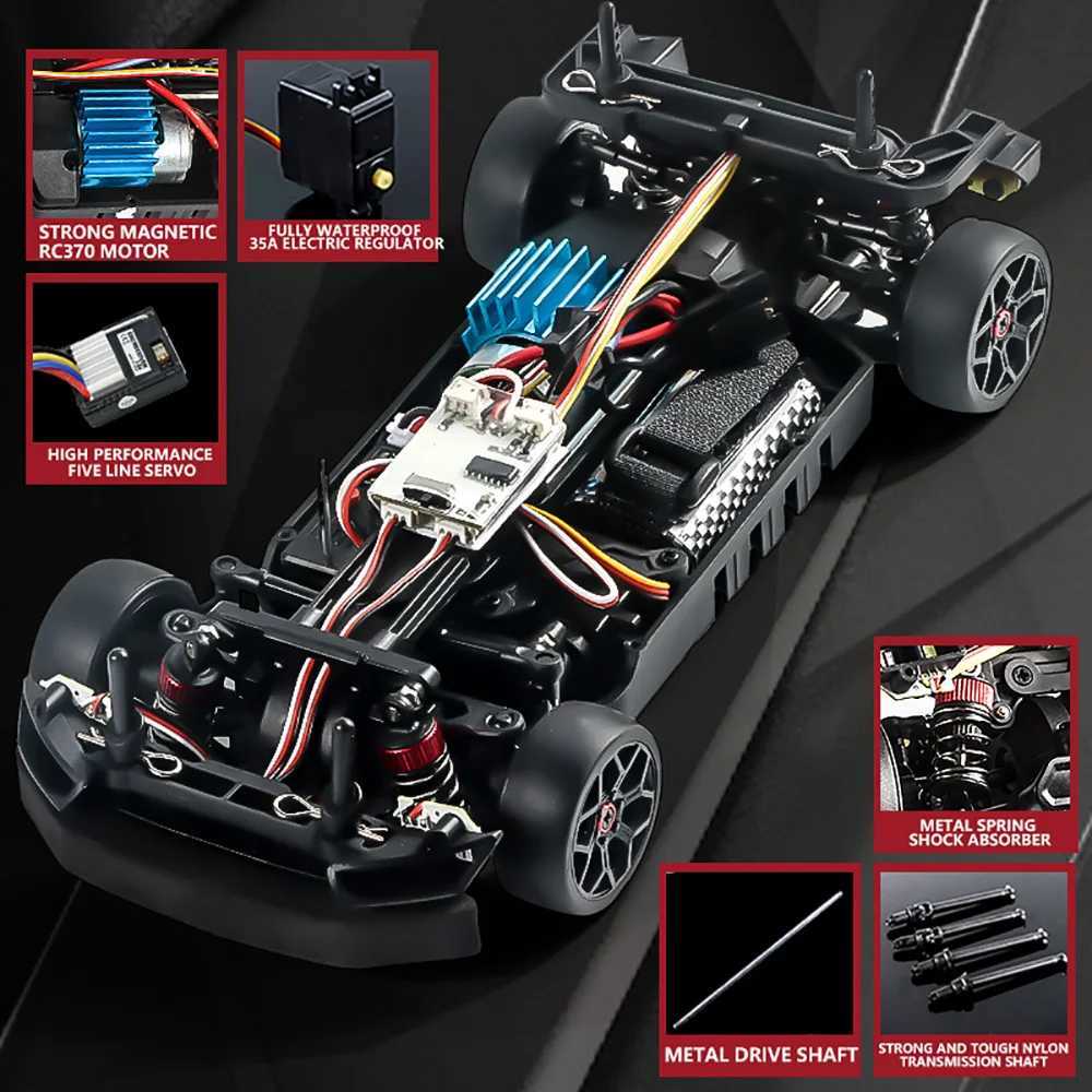 HAIBOXING 2193 1 18 Racing Drift RC Car 2.4G 4WD 50KM/H Remote Control High-Speed Race Electric Sports Vehicle Toys for KidsM0715