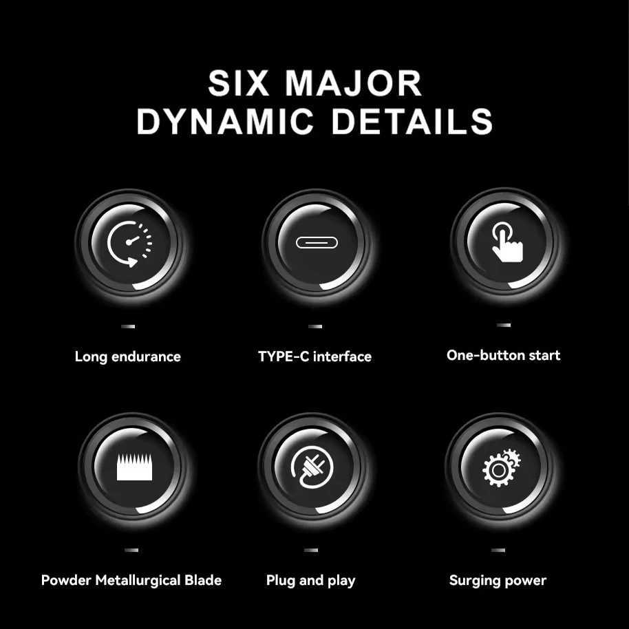 Powerful Barber Cordless Hair Trimmer 0mm Zero Gapped Carving Clipper Detailer Professional Electric Finish Cutting MachineM240715