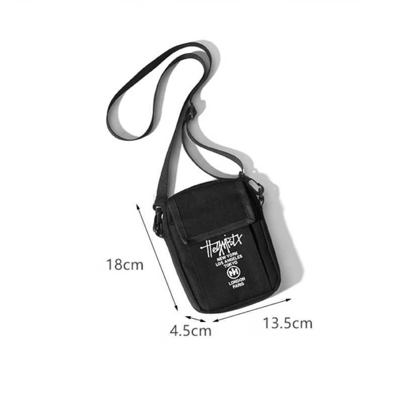 Men Sling Bag Mini Crossbody Bag Fashion Phone Purse Breast Shoulder Bag Canvas Messenger Mens Portable Shoulder Chest PacksXJ240715