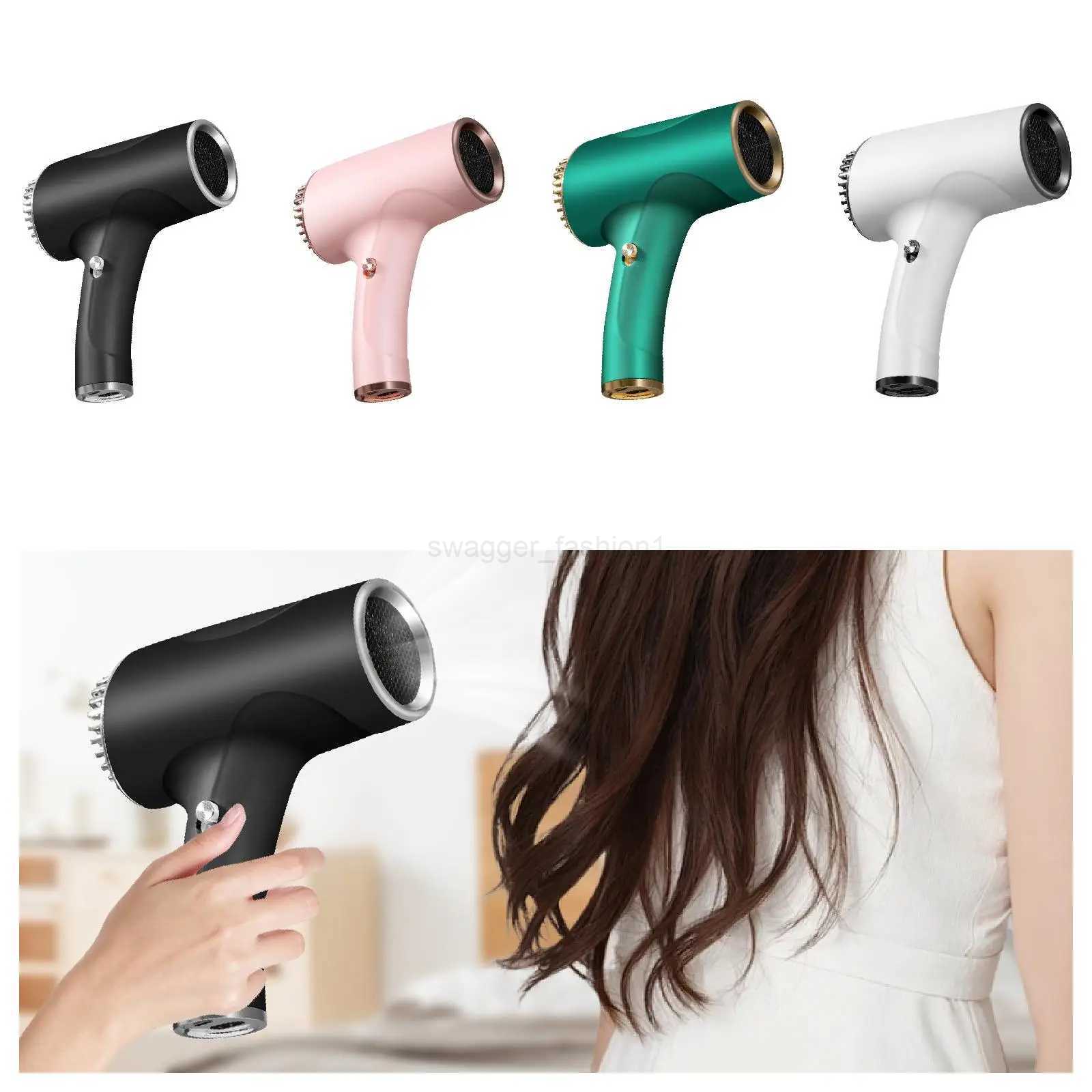 Portable Hair Dryer Blow Dryer Elegant Lightweight Low Noise Fast Drying Hair Care Dryer Hairdryer for Hotel DormB240715