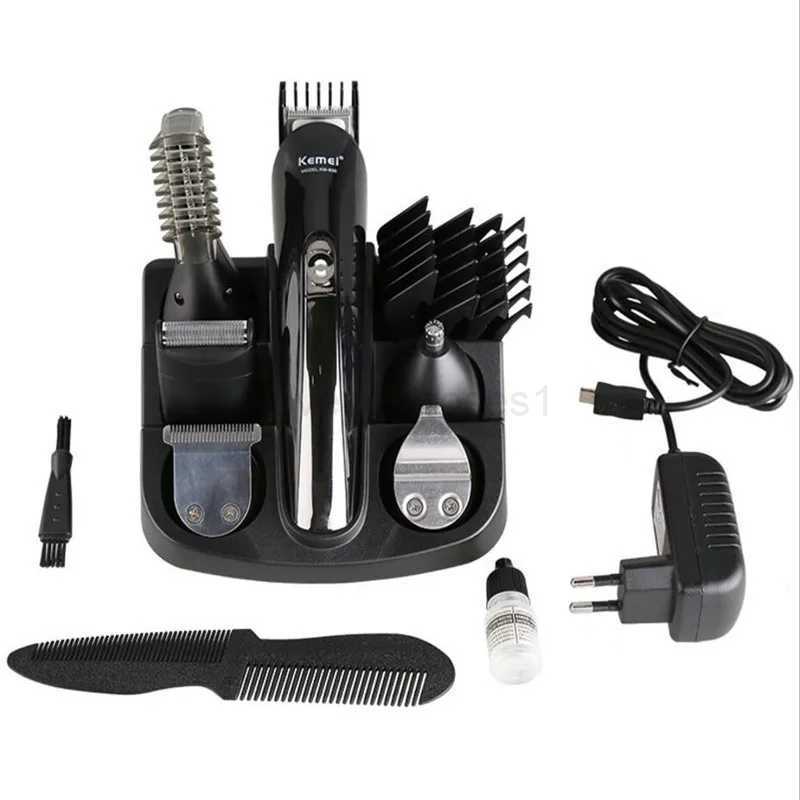 Electric Hair Trimmer For Men Beard Shaver Facial Hair Clipper All In One Man Grooming Kit Head Nose Sideburns Haircut MachineM240715