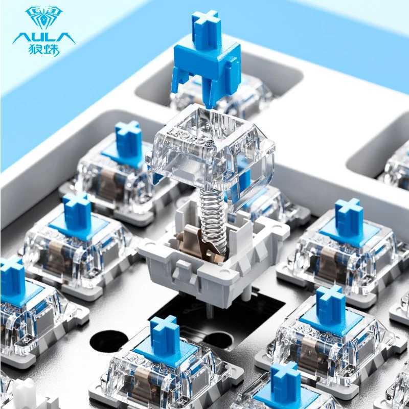 New Style BestsellerAULA F2088PRO Mechanical Keyboard Highspeed Wired Macro-programming Continuously Enjoy The Gaming PleasureM240715