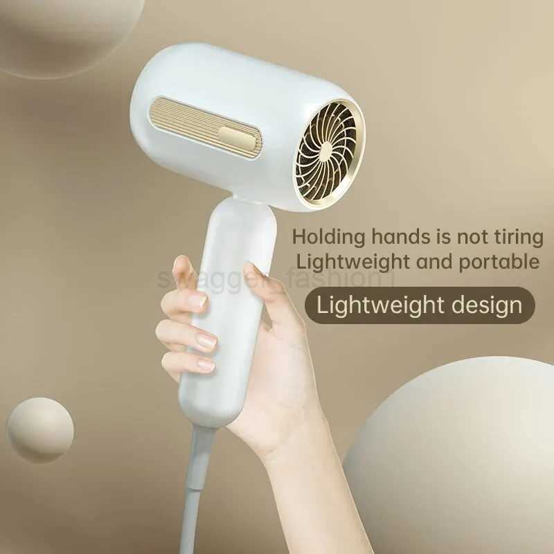 Professional Ionic Hair Dryer Powerful Quick Drying Hair Dryer Low Noise Hair Care Thermostat Portable Hair Dryers Accessories b240715