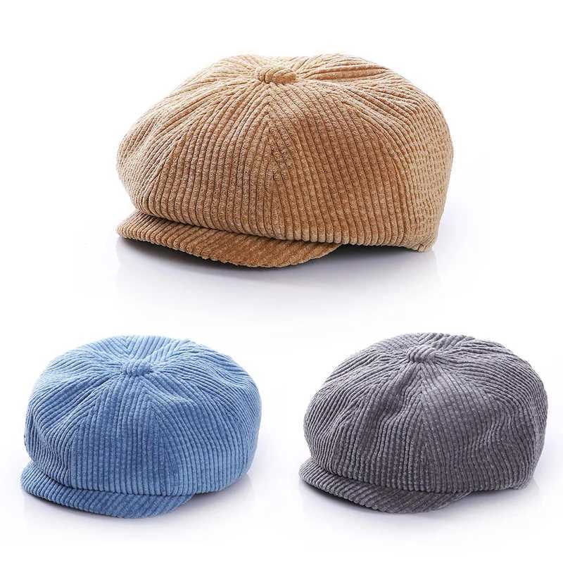 Fashionable spring autumn baby boy beret retro earth bucket beret baby hat toddler hat baby accessories 1-7YW240715