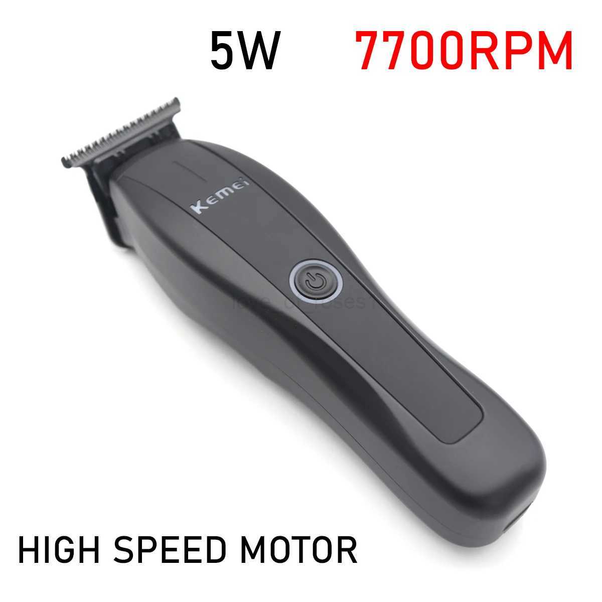 Kemei KM-2286 KM-2295 Professional Hair Cutting Machine Kit for Men DLC Hair Trimmer Machine USB Base Charger Hair ClipperM240715