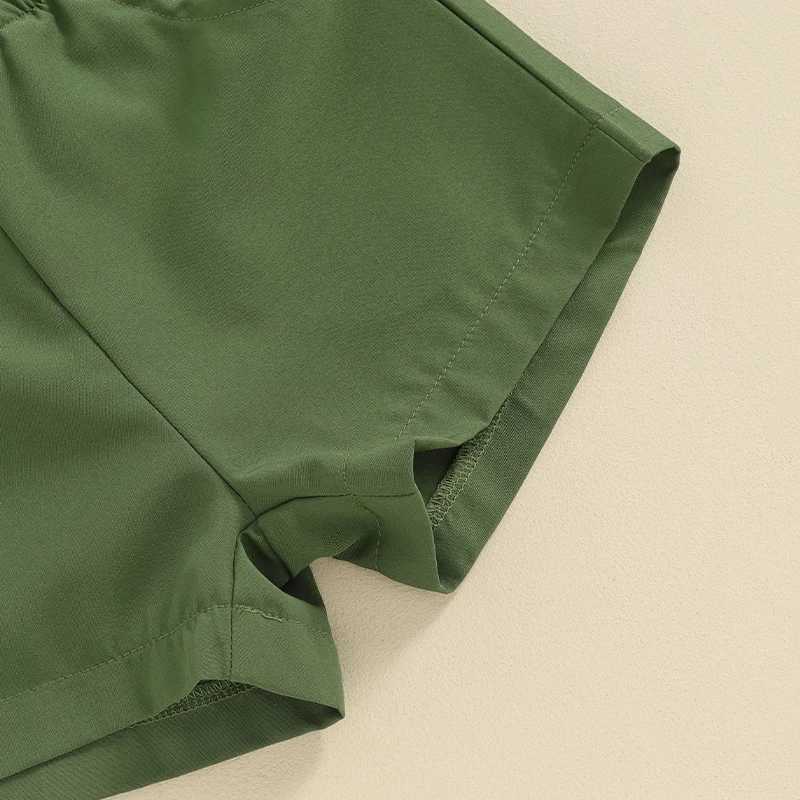 Clothing Sets 0-3Y Toddler Infant Kid Baby Boy Clothes Sets Short Sleeve Dinosaur/Car Print Shirt with Elastic Waist Shorts Summer Outfit