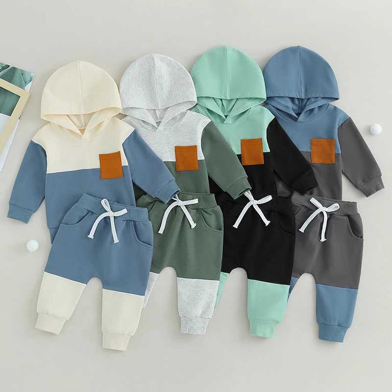 Clothing Sets Kids Baby Boys Clothes Costume Long sleeve Hooded Tracksuit Tops Pants Children Spring Outfits Baby Set Newborn Autumn Clothing