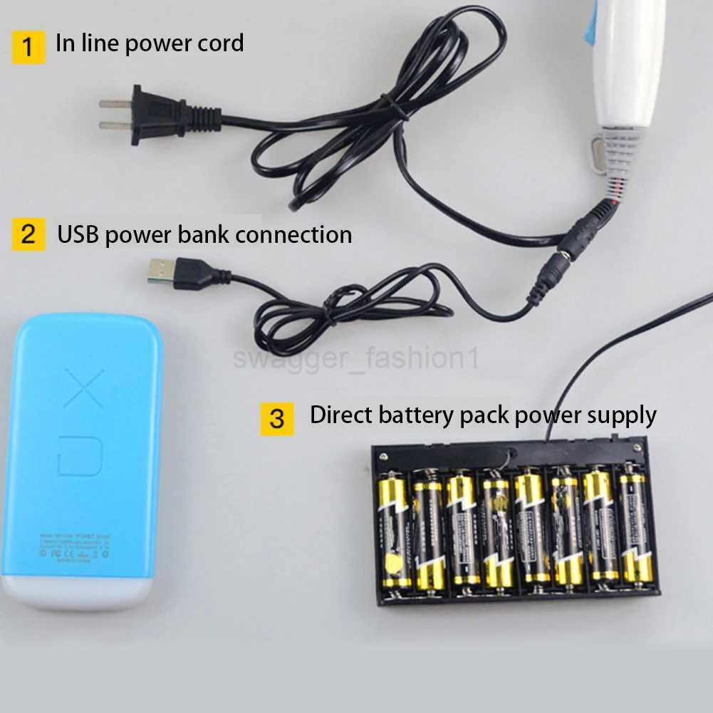 Strong Power Barber Salon Styling Tools Professional Hair Strong Wind Salon Dryer Electric Blower Wireless USB Hair DryerB240715