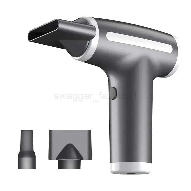 4 in 1 Wireless Hair Dryer Multifunctional Electric Air Duster Blower Travel Portable USB Rechargeable Negative Ions Blow DryerB240715