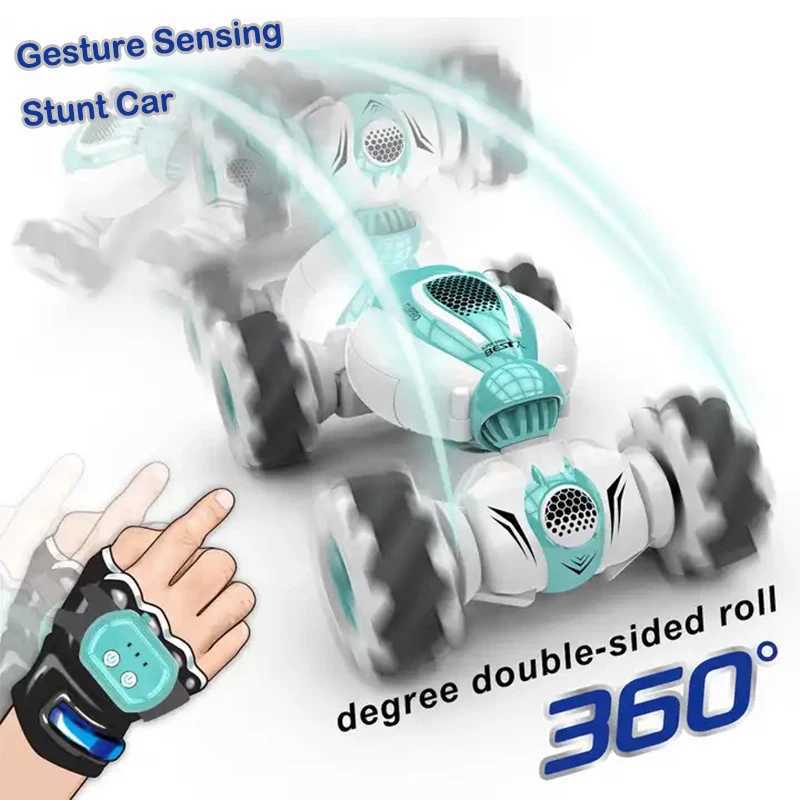 Free shipping Mini 4wd Drift RC Stunt Kids Rechargeable Remote Control Toy Gesture Twist Cars for Children Boys Electric Off-road Car