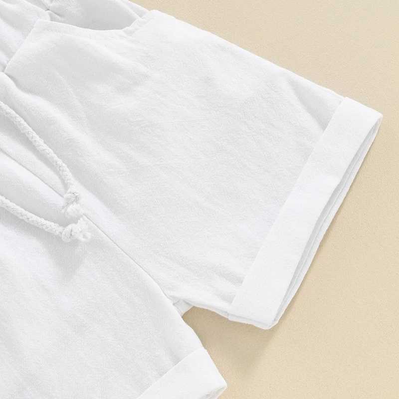 Clothing Sets Toddler Boy Summer Clothing Set Round Neck Short Sleeve Plaid Print Tops + Elastic Waist Solid Color Shorts Infant Baby Set