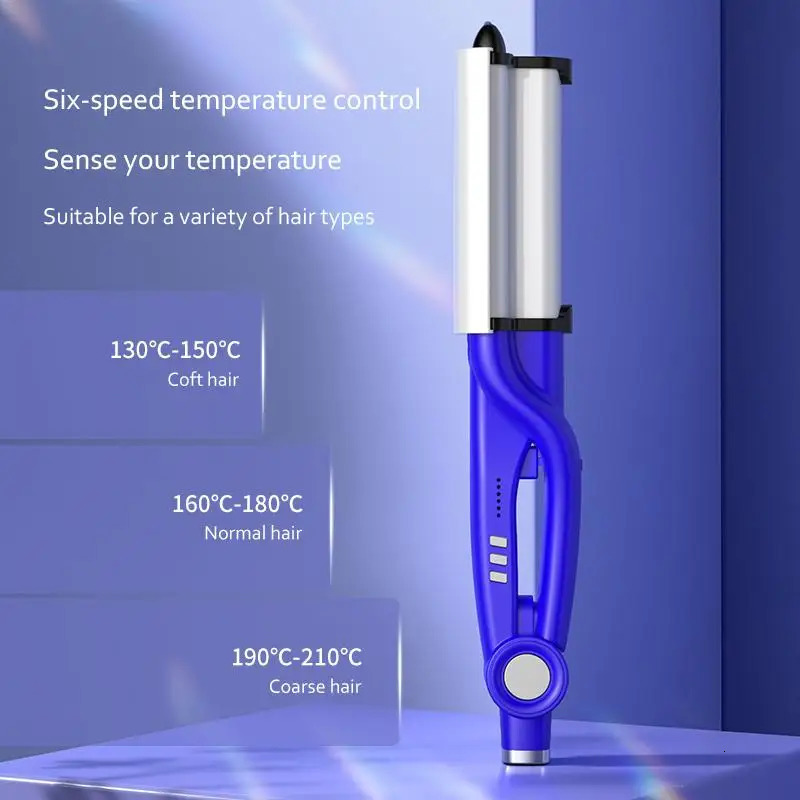 ARRIVAL Professional Hair Curler Egg Curling Wand Wave Wand Water Ripple Curling Iron Rolls Styling Tools Hair Volume Style 240712