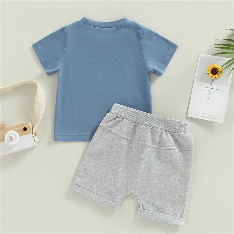 Clothing Sets Toddler Baby Boys Suit Summer Casual Clothes Set Top Shorts 2PCS Baby Clothing Set For Boys Infant Suits Kids Clothes