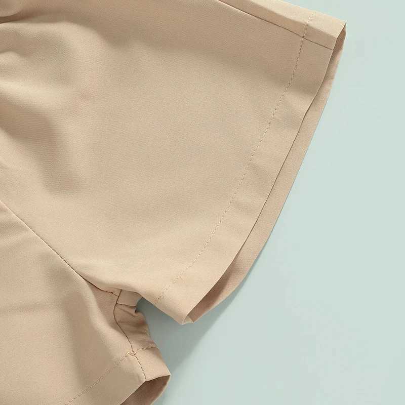 Clothing Sets 2022-03-26 Lioraitiin 0-6Years Toddler Baby Girl 3Pcs Summer Clothing Set Long Sleeve Sheer Shirt + Tank Tops + Shorts Set