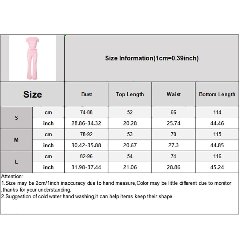 Lounge Sets For Women 2 Piece Short Sleeve Crop Tops Fold Over Flare Pants Casual Going Out Y2K Outfits Tracksuits 240627
