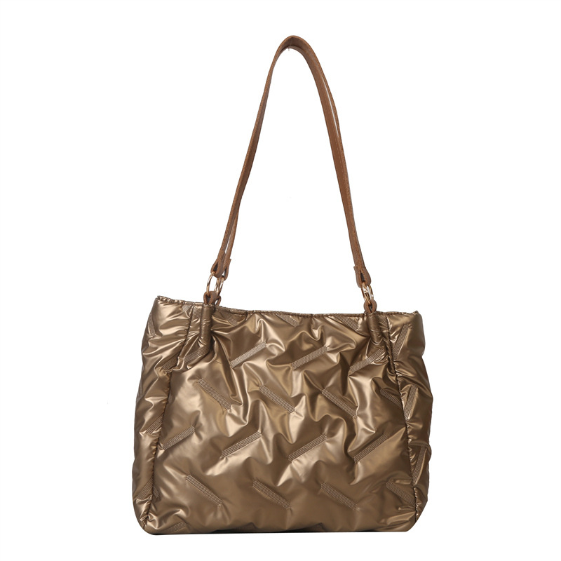 2025 Designer Space women's jacket 3 2023 autumn winter large capacity down cotton tote bag, fashionable and lightweight handbag bag,