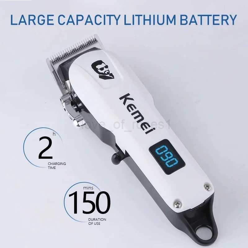 Kemei Small Hair Clipper For Men Mini Beard Hair Trimmer Professional Hair Cutting Machine Electric Haircut RechargeableM240715