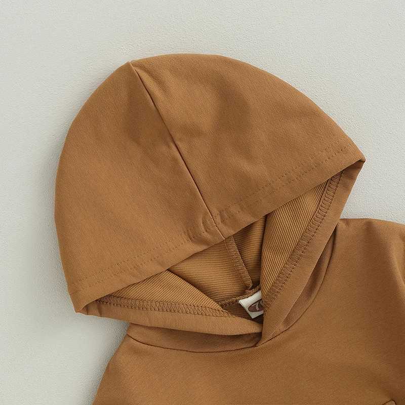 Clothing Sets Brand Autumn Clothes Set Long Sleeve Hoodie Casual Sports 2PCS Toddler Boys Clothing Suits Solid Cotton Tops+Sweatpants