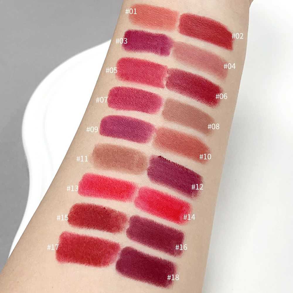 18-color Capsule Lipstick Set Waterproof Non-stick Cup Solid Lip Gloss Mini Long Lasting Matte Nude Lipstick Women Lips Makeup zxx240715