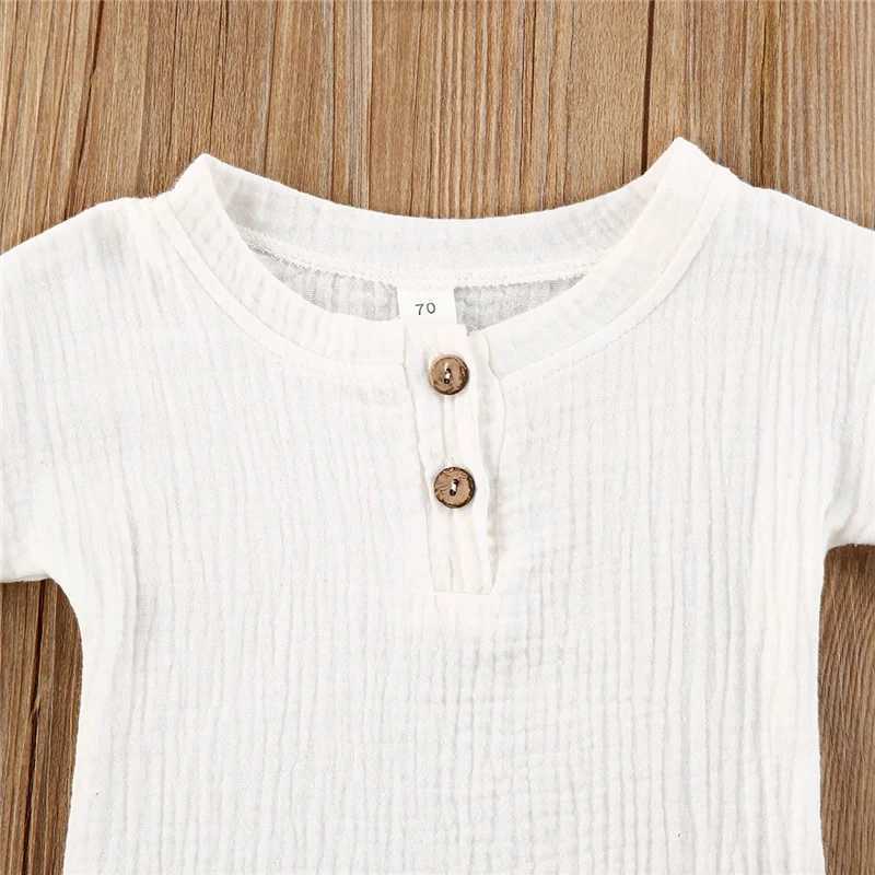 Clothing Sets Newborn Baby Summer Clothes Set Solid Color Short Sleeve Boy And Girl T-shirt Stripe Drstring Shorts Kids 2Pcs Casual Outfits