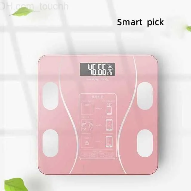 Scales Body APP Smart Electronic Bluetooth Rechargeable Multiple Colors Optional Fat Scale Accurate L230823