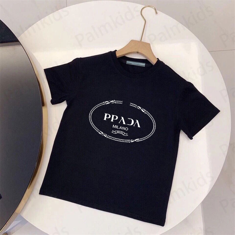 Designer Children Clothes Luxury Tshirt 100%cotton Soft Kids Top Quality Tees Pprint Baby Shirts Tshirts Summer Letter Printed Clothes T-shirts CRD2407152F8