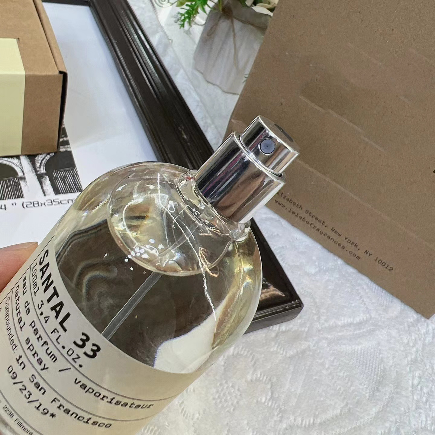 Ml Perfume Freshener Santal Bergamote Rose The Noir Another Long Eau De Parfum Lasting Fragrance Cologne Women Men Spray