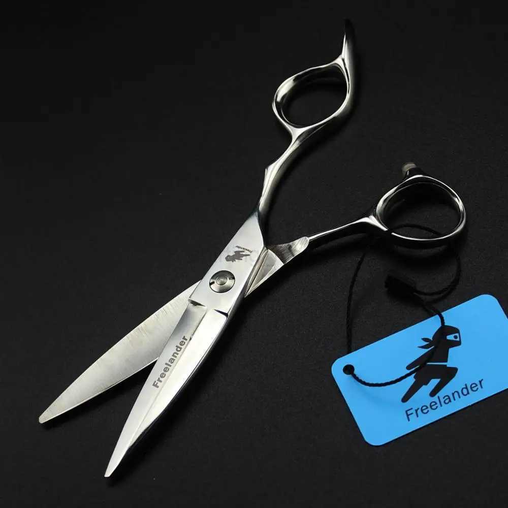 Hair shears Sliding 6 INCH Willow Convex Blade Willow shape Sliding scissors Professional Barber ScissorsCL240715