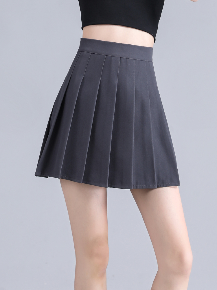 New Women's 100 fold Fashion Small Girls' Versatile Half length Skirt, Ladies' Summer Dress Short Skirt