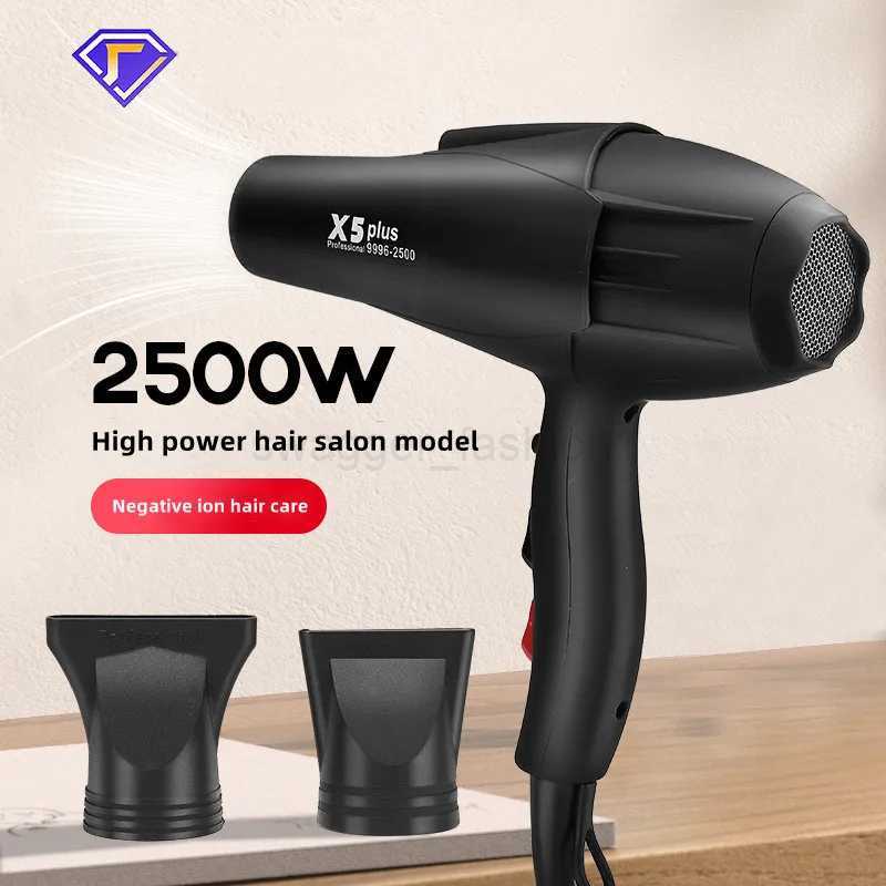 X5/X6 Plus New Negative Ion Hair Dryer 2400W High Power Strong Wind Speed Drier Home Electric Hair Dryer Gift Box PackagingB240715