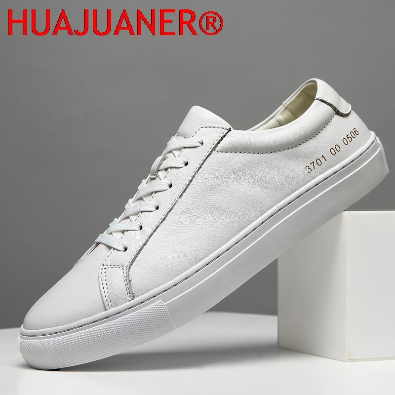 Mens Sneakers Genuine Leather Casual Outdoor Shoes Non-Slip Breathable Brand Footwear Top Quality Handmade White Shoe Men