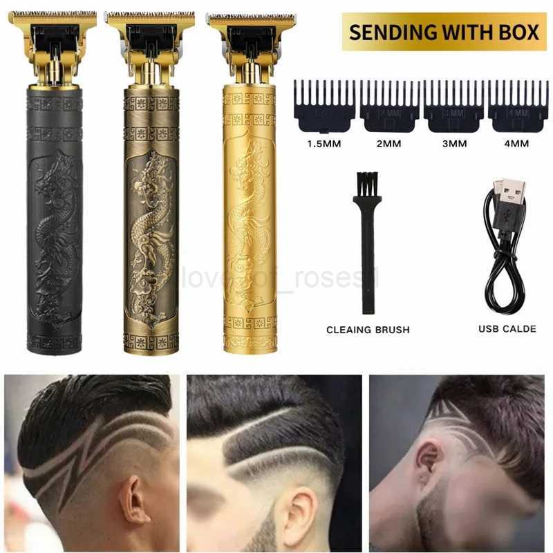 T9 Professional Hair Trimmer Wireless Electric Hair Clipper Beard Shaver Men Hair Cutting Machine Barber Big Cutting ToolsM240715