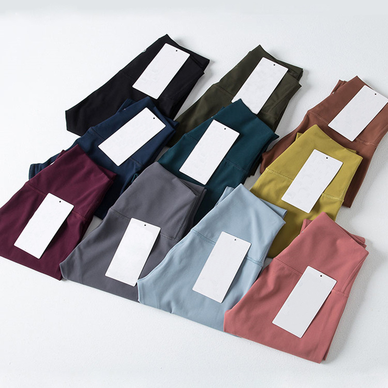 Lusportsyoga Solid Color 3.0Comprehensive Training Jog Soft High Waist Gym Yoga Legging Women Sport Pant Athletic Internal Pocket