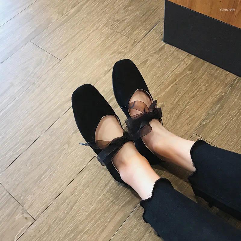 Casual Shoes NALISHA Women Flats Bailamos Comfortable Soft Boat Loafers Ballerina Shallow Round Toe Ballet Flat