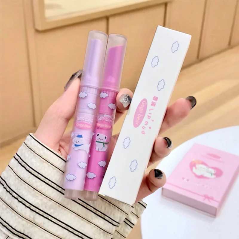 Matte Heart-shaped Lipstick Lasting Waterproof Non-stick Cup Lip Mud Pen Suit Clear Moisturizing Lip Gloss Outline Lip Cosmetics zxx240715
