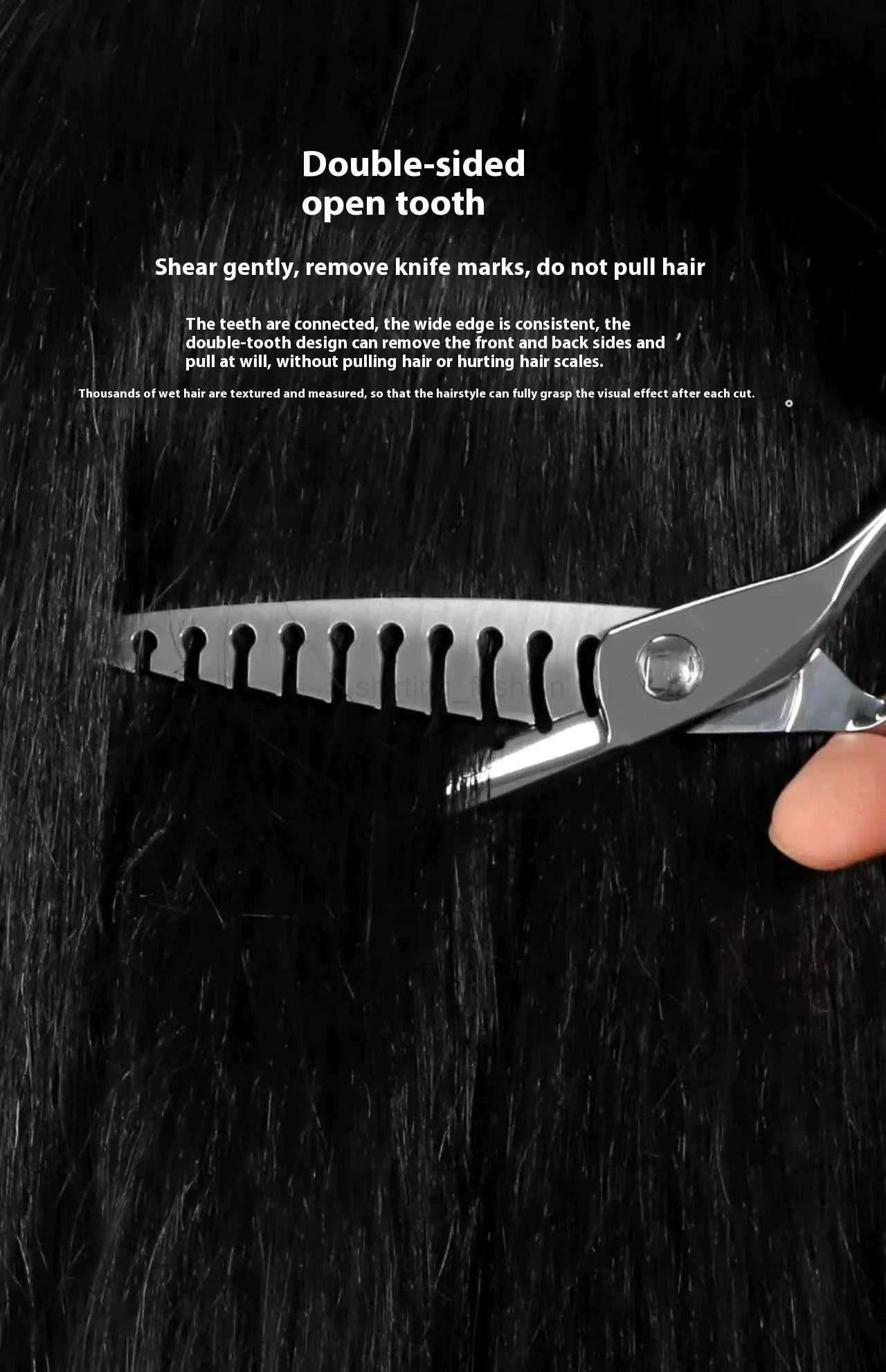 Mizutani VG10 Professional double tooth texture thinning shears 10%-60% hairdressing scissors Barber tool 5.5-6-6.5-6.8inchCL240715
