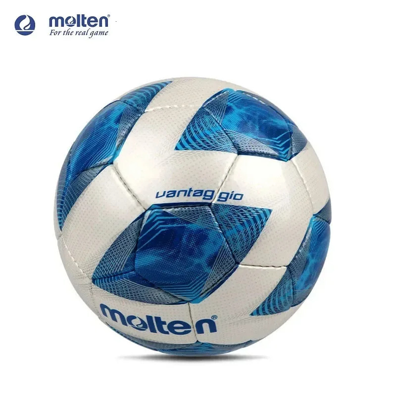Molten F5A3200 Training Game Soccer Original PU Leather Wearresistant Standard Specification for Outdoor Balls 240712