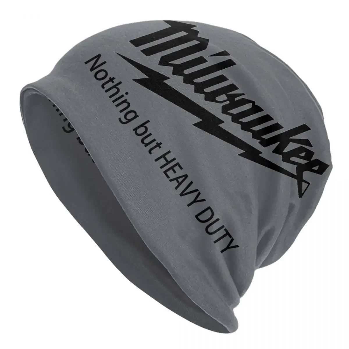 Beanie/Skull Caps Milwaukees Bonnet Womens Street Knitted Hat Womens Warm Winter Heavy Beanies Cs J240711