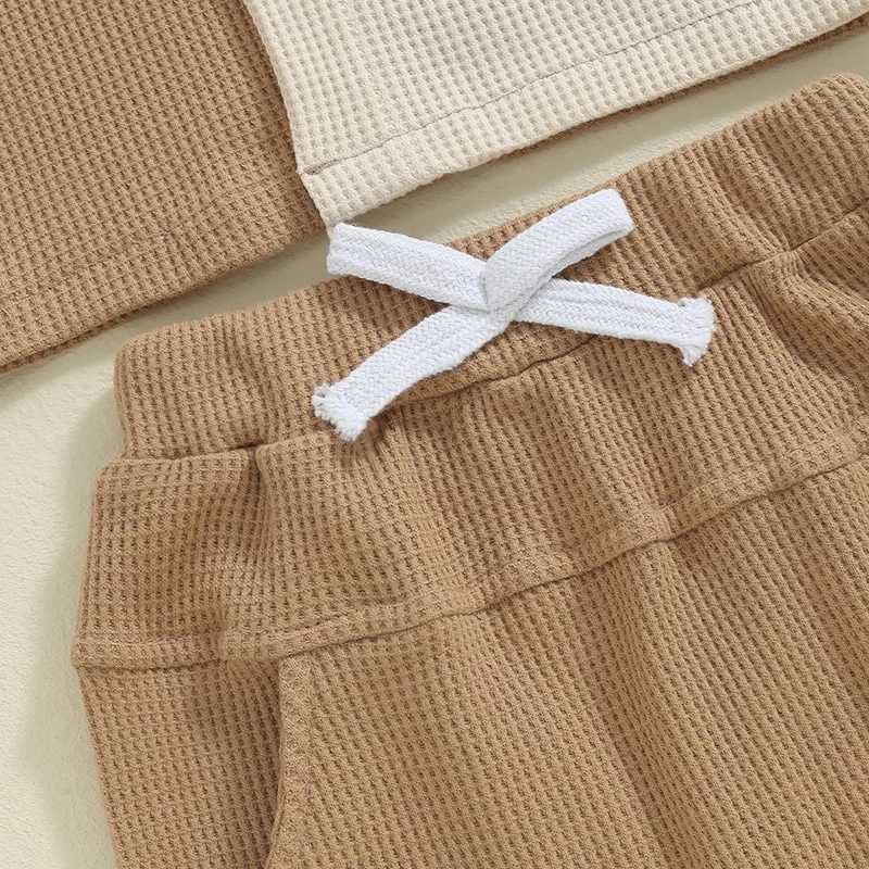 Clothing Sets 0-4Y Toddler Infant Newborn Baby Boy Clothes Set Classic Long Sleeve Contrast Color Shirt + Pants Casual Outfits Clothing H7ZQ