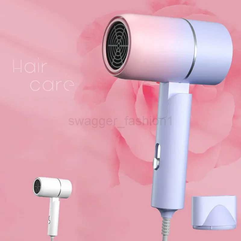MIni Folding Hairdryer 220V-240V 750W with Carrying Bag Hot Air Anion Hair Care for Home Travel Hair Dryer Dormitory Blow DrierBB240715
