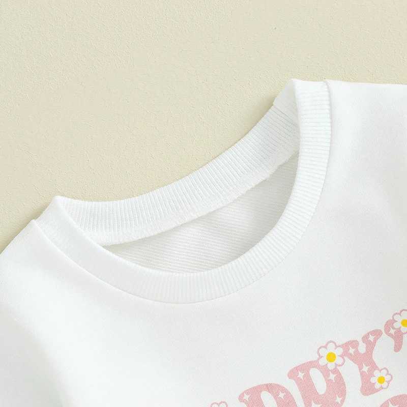 Clothing Sets 2023-09-13 Lioraitiin 0-3Y Toddler Baby Girls Winter Outfits Casual Letter Print O-Neck Sweatshirt +Elastic Long Pants Clothes