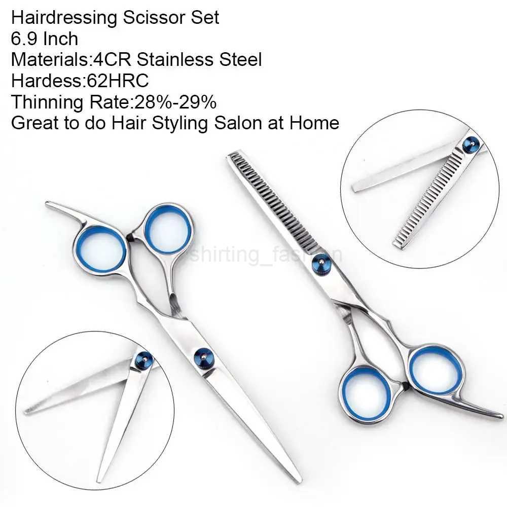 1pc Hair Cutting Scissors Professional Home Haircutting Barber/Salon Thinning Shears Hairdressing Tools for Men/WomenCL240715