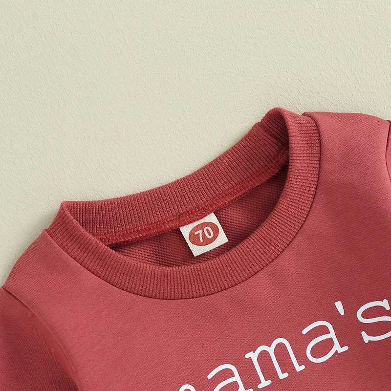 Clothing Sets 2023-09-05 Lioraitiin 0-3Y Autumn Toddler Kid Girls Clothes Sets Long Sleeve Letter Print Sweatshirt Floral Pants Sets