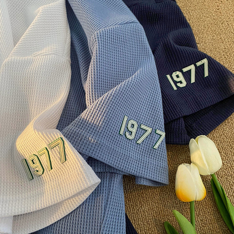 Designer Women's T-shirt Half Zipper Letter Embroidered Collar Short Sleeve Outdoor Sports and Leisure Top College Style