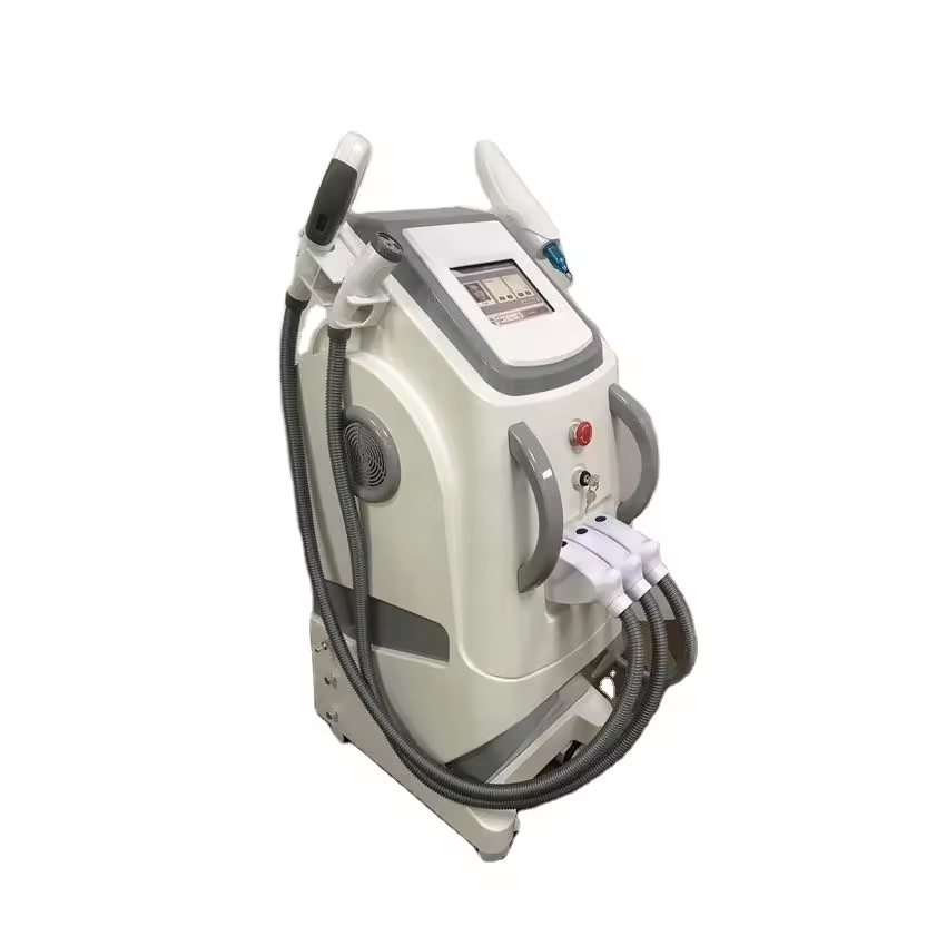 OPT + IPL+ Rf+ Nd YAG Factory IPL OPT Fast Hair Removal Permanent Equipment ipl Hair Removal Skin Rejuvenation Tattoo Removal Machine