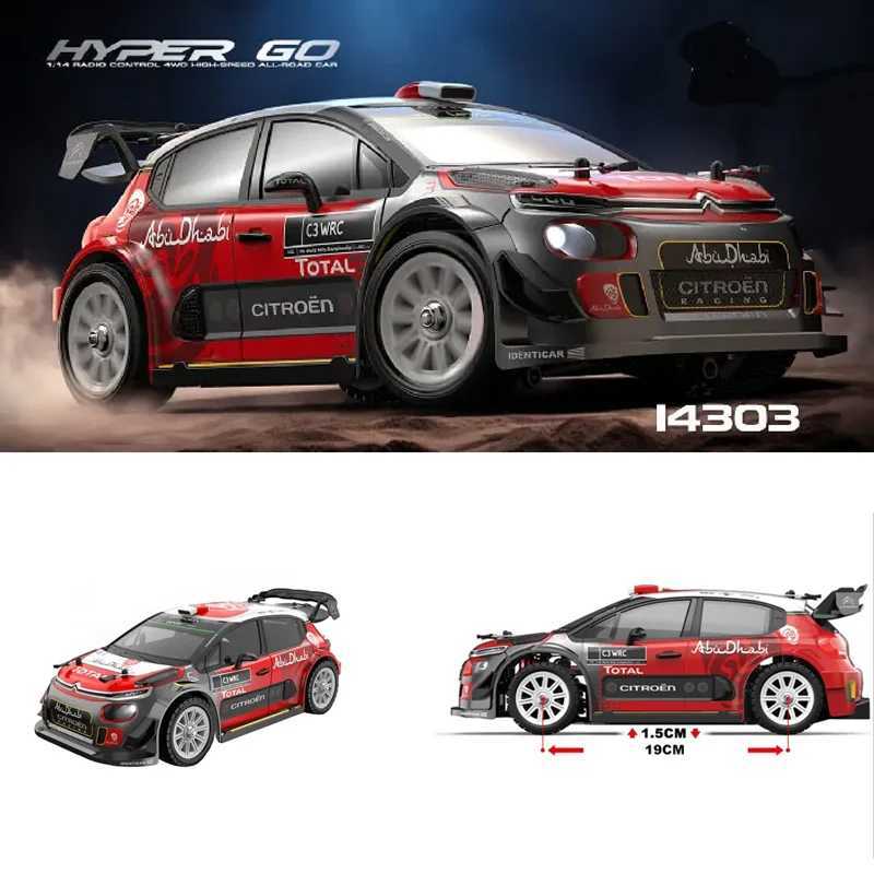 Hyper Go 14303 14302 14301 MJX Rc Car 55KM/H High Speed Drift Racing Brushless 4WD Off-road Remote Control Cars Toy for ChildrenM0715