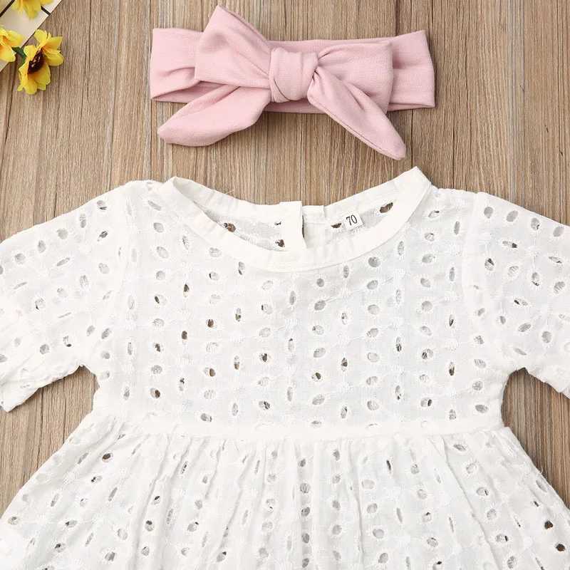 Clothing Sets Lioraitiin New Fashion 0-24M Lovely Newborn Kid Baby Girl Clothes Set Top T-Shirt Cotton Bow Pants Headband 3PCS Outfit